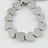 Non-magnetic Synthetic Hematite Beads Strands G-Q883-4x4mm-6-1