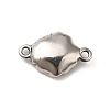 Non-Tarnish 304 Stainless Steel Connector Charms X-STAS-I696-03P-2