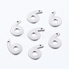 Tarnish Resistant 201 Stainless Steel Pendants LS-STAS-F128-01P-6-1-1