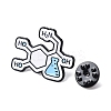 Scientific Symbol Enamel Pins JEWB-L024-03EB-03-3