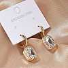Ion Plating(IP) 304 Stainless Steel Hoop Earring EJEW-C017-06G-03-4