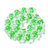 Transparent Glass Beads GLAA-H028-01E-2