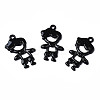 Spray Painted Alloy Pendants PALLOY-T077-165-3