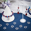 100Pcs Tibetan Style Alloy Pendants FIND-SC0008-43-4