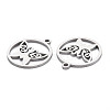 Non-Tarnish 304 Stainless Steel Pendants STAS-N095-061-2