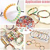 300Pcs 12 Style 2-Hole Glass Seed Beads SEED-AR0001-35-7