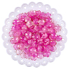 180Pcs Acrylic Bead Caps OACR-PA0001-37A-7