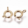 Ion Plating(IP) 304 Stainless Steel Spring Ring Clasps LS-STAS-F224-02G-C-2