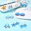 7 Pairs 1 Styles Acrylic Dangle Earrings EJEW-CJ0001-06-6