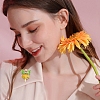 Butterfly Dancer Enamel Pin with Rhinestone LS-JEWB-P016-01G-01-2