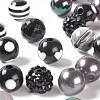 160Pcs 10 Styles Opaque & Transparent sgSACR-LS0001-02A-5