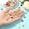 66Pcs Alloy Enamel Charms ENAM-FS0004-25-4