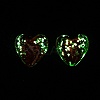 Luminous Handmade Gold Sand Lampwork Beads FOIL-B001-03C-3