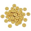 Alloy Spacer Beads PALLOY-TAC0006-01G-2