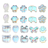 100Pcs 10 Styles Transparent Glass Beads GLAA-CJ0001-93-1