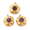 Natural Amethyst Pendants STAS-P380-20G-03-1