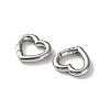 304 Stainless Steel Spring Gate Clasps X-STAS-A193-03P-2
