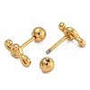 304 Stainless Steel Cartilage Earrings EJEW-B066-01E-G-2