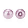 Pearlized Glass Pearl Round Beads HY-PH0001-6mm-049-2
