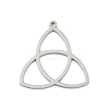 Hollow 201 Stainless Steel Pendants LS-STAS-I359-03P-1