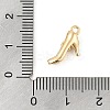 Brass Micro Pave Clear Cubic Zirconia Pendants KK-R219-34B-G-3