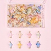 100Pcs Acrylic Pendant PALLOY-FS00039-02-6
