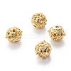 Alloy Hollow Beads X1-PALLOY-P238-24G-RS-1