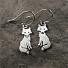 Alloy Dangle Earrings FS-WG0CA23-03-1