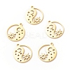 201 Stainless Steel Pendants STAS-G258-05G-1