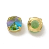 Flat Round Moonlight Effect Sew on Rhinestone GLAA-B010-04B-04-2
