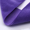 Polyester Velvet Ribbon for Gift Packing and Festival Decoration SRIB-M001-19mm-465-2