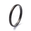 2mm Polished Plain Dome Finger Ring for Girl Women RJEW-C012-05C-EB-3