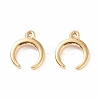 PVD Vacuum Plating 304 Stainless Steel Charms STAS-B024-27G-1