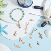 7 Styles Light Gold Marine animal Alloy Pendants FIND-SC0012-79-4