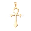 304 Stainless Steel Pendants STAS-P421-07G-1