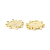 Rack Plating Brass Micro Pave Cubic Zirconia Pendants LS-KK-E278-09G-2