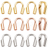 30Pcs 3 Colors 925 Sterling Silver Wire Guardian and Protectors STER-BBC0006-05A-1