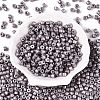 Baking Paint Pearlized Glass Seed Beads SEED-T008-03U-2