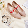 5 Bags 5 Colors Elastic Polyester Shoelace Bands FIND-PH0020-46-5
