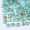 2-Hole Transparent Glass Seed Beads SEED-S023-30C-21-1