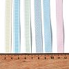 18 Yards 6 Colors Polyester Ribbon SRIB-C001-B04-4