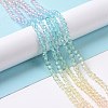 Transparent Glass Beads Strands GLAA-E036-07A-3