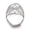 304 Stainless Steel Cuff Rings RJEW-Q002-01P-3