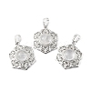 Natural Quartz Crystal Pendants G-P498-02P-06-1