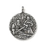 304 Stainless Steel Pendants STAS-H238-07A-AS-1