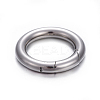 Tarnish Resistant 201 Stainless Steel Spring Gate Rings STAS-F221-41P-2
