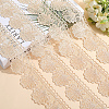 4.7~5Yards Cotton Shell Shaped Flower Lace Ribbon OCOR-GF0003-95B-6