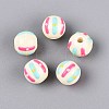 Handmade Porcelain Ceramic Beads PORC-Q005-03K-1