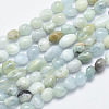 Natural Aquamarine Beads Strands G-F547-24-1
