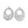 Non-Tarnish 304 Stainless Steel Pendants STAS-C003-05P-1